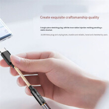 Wzmacniacz Słuchawkowy Usb-C do 3,5 mm Cx31993 Kabel Interfejsu Audio Adapter Dekodujący Dźwięk Hifi Konwerter Typu C Czarny