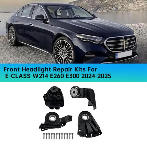 1Set Front Headlight Repair Kits for - E-CLASS W214 E260 E300 24-25 Headlamp Bracket Mount A2148206302R B 1