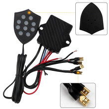 12V Universele Elektronische Hoorn 10 Geluiden Muzikale Controller Regelaar Slakkentrompetten Elektrische Auto Accessoires