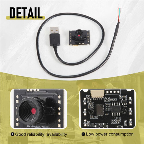 Modulo Telecamera USB OV9726 CMOS 1MP Modulo Telecamera IP USB con Obiettivo un 50 Gradi per Sistema Windows e Linux 2