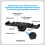 Dual Cold Shoe Mount Bracket 1/4 Arca for   DSLR Camera LED Light Microphone Live Streaming Expansion Bar C 4