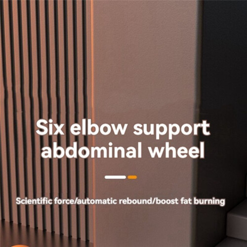 Ab Roller with Elbow Support,Rebound Ab Roller, Four Wheel Ab Roller Core Exercise, Home Gym,Abdominal Muscle Machine,A 2