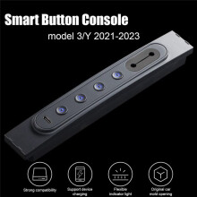 Para Modelo 3/Y 2021-2023 Controle Central Botão Inteligente Console Docking Station Duplo Usb Shunt Hub