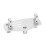 1/8 Losi LMT Alu Lenkservo Basis Silber 1