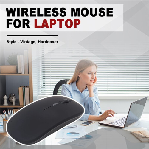 Wireless Mouse  5.1 Rechargeable LED Silent Mouse USB Optical Ergonomic Gaming 2.4G Wireless Backlite 2