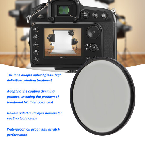 95mm ND4 Neutral Density Lens Filter for Digital Cameras 2