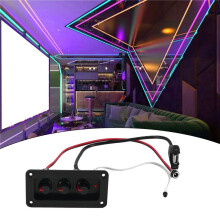 2X25W+50W 2.1 Channel 5.0 Subwoofer Class D Audio Amplifier Board Kit with Female+USB Cable+Remote Control