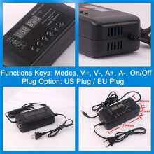 3V-60V 150W Voltage Current Adjustable Battery Charger Battery Charger for Li-Ion E-Bike Electric Bicycle EU Plug