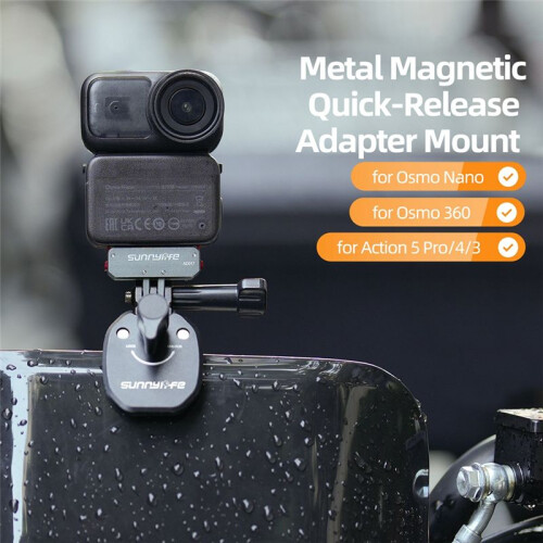Magnetic Adapter Mount for  Osmo  Foldable Quick Release Mount Base Tripod Adapter Mount Accessories 2