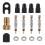 (Valve core nozzle set 15-piece A) Universal Presta Valve Core Set - Leakproof 2