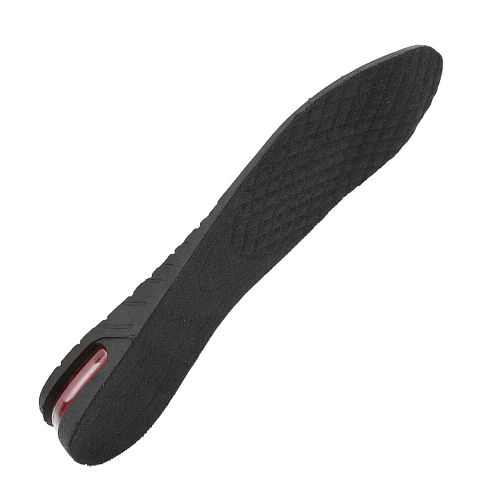 Unisex 4 Layer PU Heel Cushion Height Insoles