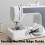 Adjustable Round Magnetic Seam Guide for Sewing Machine, Curved  Design for Rounded Hems, Collars and Circle Sewing 3