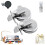 Adjustable Round Magnetic Seam Guide for Sewing Machine, Curved  Design for Rounded Hems, Collars and Circle Sewing 3