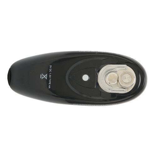 Electric Can Opener Black, Automatic Handheld Cutter, Safe & Fast 2