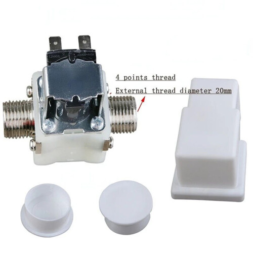 Électrovanne FPD-90A 12 V pour Chauffe-Eau Solaire, Vanne D'Entrée à 4 Points