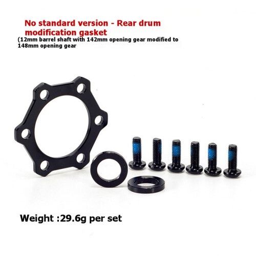 Bike Hub Adapter Disc Brake Bicycle Brake Disc Conversion Base Compatible with Boost Hub Conversion Bicycle Front Gasket 1