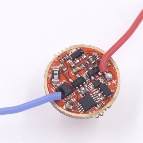 5A 3V Flashlight LED Driver 17mm 5 Mode Circuit Board for XHP50.2 XHP70.2 XHP90 Flashlight Torch Lantern 1