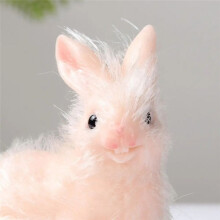 Jouet Anti-Stress en Forme de Lapin, Jouet Fidget, Joli Silicone Extensible en Silicone pour Enfants et Adultes, Bureau