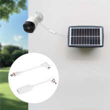 2pcs Type-C to 3.5 Adapter Cable & 2pcs to Type-C Adapter Cable, for Outdoor Security Camera