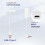 2pcs Type-C to  3.5 Adapter Cable & 2pcs  to Type-C Adapter Cable, for Outdoor Security Camera 5