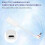 2pcs Type-C to  3.5 Adapter Cable & 2pcs  to Type-C Adapter Cable, for Outdoor Security Camera 7