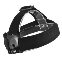 Adjustable Anti-Slip Action Camera Head Strap for GoPro 7/6/5/4, SJCAM, YI, Black
