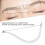 Eyebrow Tattoo Line Marker Ruler Microblading Positioning Tool 22cm 2