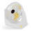 Genopladelig mini-skrivebordsventilator, USB-drevet 4