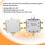 0.1-6GHz RF  SP4T RF  High Isolation 1/4 Microwave Electronic  RF 4