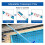 Pool Telescoping Pole Cam Lock Replacement 2pc & Pole Grip Handle Replacement 2pc for Telescopic Swimming Pool Poles 1