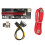 PCIe Riser USB3.0 1X to 16X Graphics Extension 60cm Stable Powered Adapter 2