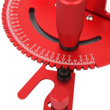 Miter Gauge Aluminum Alloy Handle Benche Table Saw Router Miter Gauge Sawing Assembly Ruler Woodworking Tools-Golden