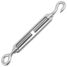 Roestvrijstalen Spanschroefspanner Schroefdiameter 5 Mm Haakoog Draadkabelspanner