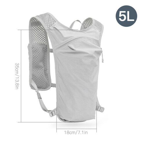 Ultralight 5L Waterproof Cycling Backpack with Hydration Layer for Running Hiking 1