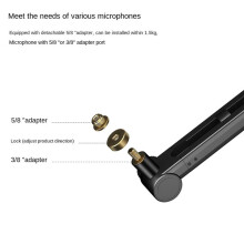 Adjustable Suspension Boom Microphone Live Microphone 360  Universal Desktop Bracket