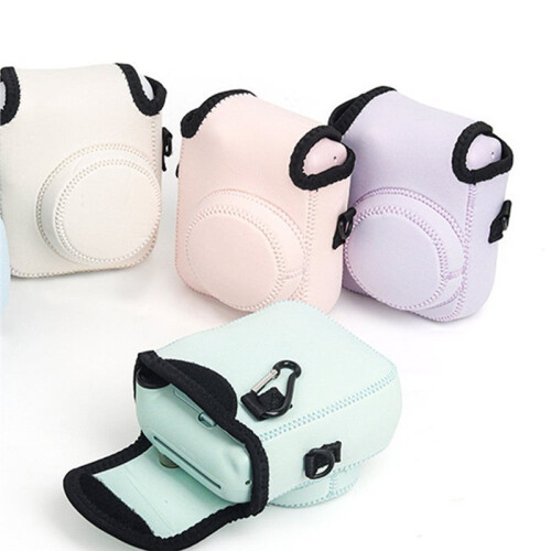 Soft Camera Case Stylish Shoulder Bag for Instax  12 Camera Storage with Shoulder Strap Easy Transportation 1