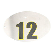 Placa de Número de Competição de Motocicleta para Scrambler 400X Speed 400 Speed T4 Placa de Número DIY Preta
