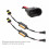 2PCS LED Headlight Decoder 9005 9006 90012 Anti Flicker Plug & Play 4