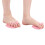 2pcs Large Toe Separators, 30 Meniscus, Pink, 11x10x6cm 4