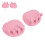 2pcs Large Toe Separators, 30 Meniscus, Pink, 11x10x6cm 5