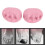2pcs Large Toe Separators, 30 Meniscus, Pink, 11x10x6cm 7