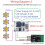 3.3-32V LED Dimmer Step-Down Constant Current LED Driver Module for Led Strip Lights Bedroom Signs Neon 450MA 5