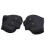 2Pcs Horse Tendon Boots Set, Adjustable PU Shell, Black L 3