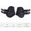 2Pcs Horse Tendon Boots Set, Adjustable PU Shell, Black L 4