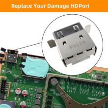 5Pcs -Compatible Port Replacement for Series X Console Socket Interface Connector