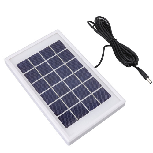 3W6V polykrystallinsk solcellepanel 22x13,5cm 1