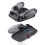 For  2 Left and Right Handle Charging Grip Multi-Function Charging Handle & Back Button Function Black 10