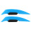 Light Blue Universal Motorcycle Winglets for Electric Bikes & ATV 1