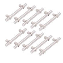 Edelstahl Möbelgriffe 96mm, 10 Stück, modern