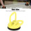 2pcs Yellow Suction Cup Puller Set, 5.6x5.6cm Mobile & Tile Disassembly Tool 7